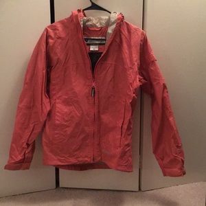Pink Columbia Rain Jacket Size S